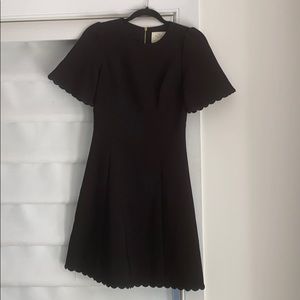Kate Spade Ponte scalloped dress NWOT